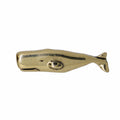 Whale Gold Lapel Pin