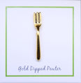 Fork Gold Lapel Pin