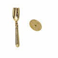 Fork Gold Lapel Pin