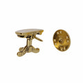 Table Gold Lapel Pin