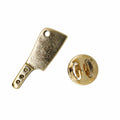 Cleaver Gold Lapel Pin