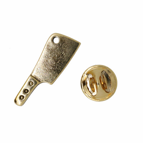 Cleaver Gold Lapel Pin