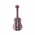 Acoustic Guitar Copper Lapel Pin