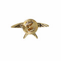 Swallow Gold Lapel Pin