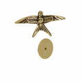 Swallow Gold Lapel Pin