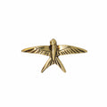 Swallow Gold Lapel Pin