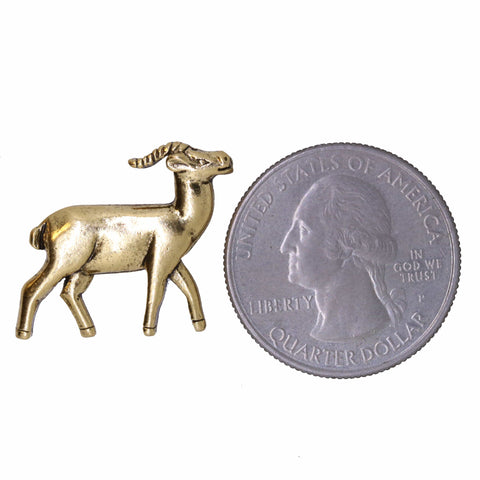 Antelope Gold Lapel Pin
