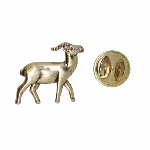 Antelope Gold Lapel Pin