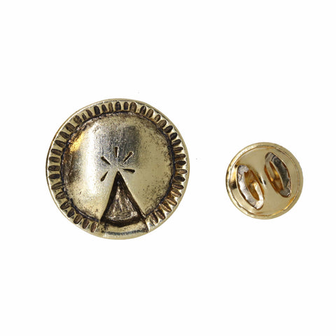 Apple Pie Gold Lapel Pin