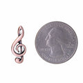 G-Clef Copper Lapel Pin