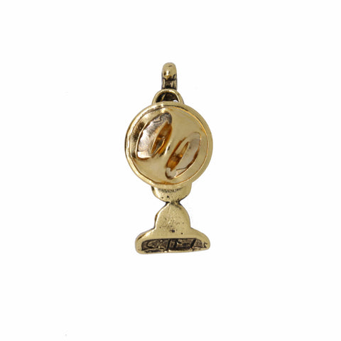 Vacuum Gold Lapel Pin