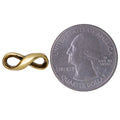 Infinity Gold Lapel Pin