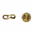 Infinity Gold Lapel Pin