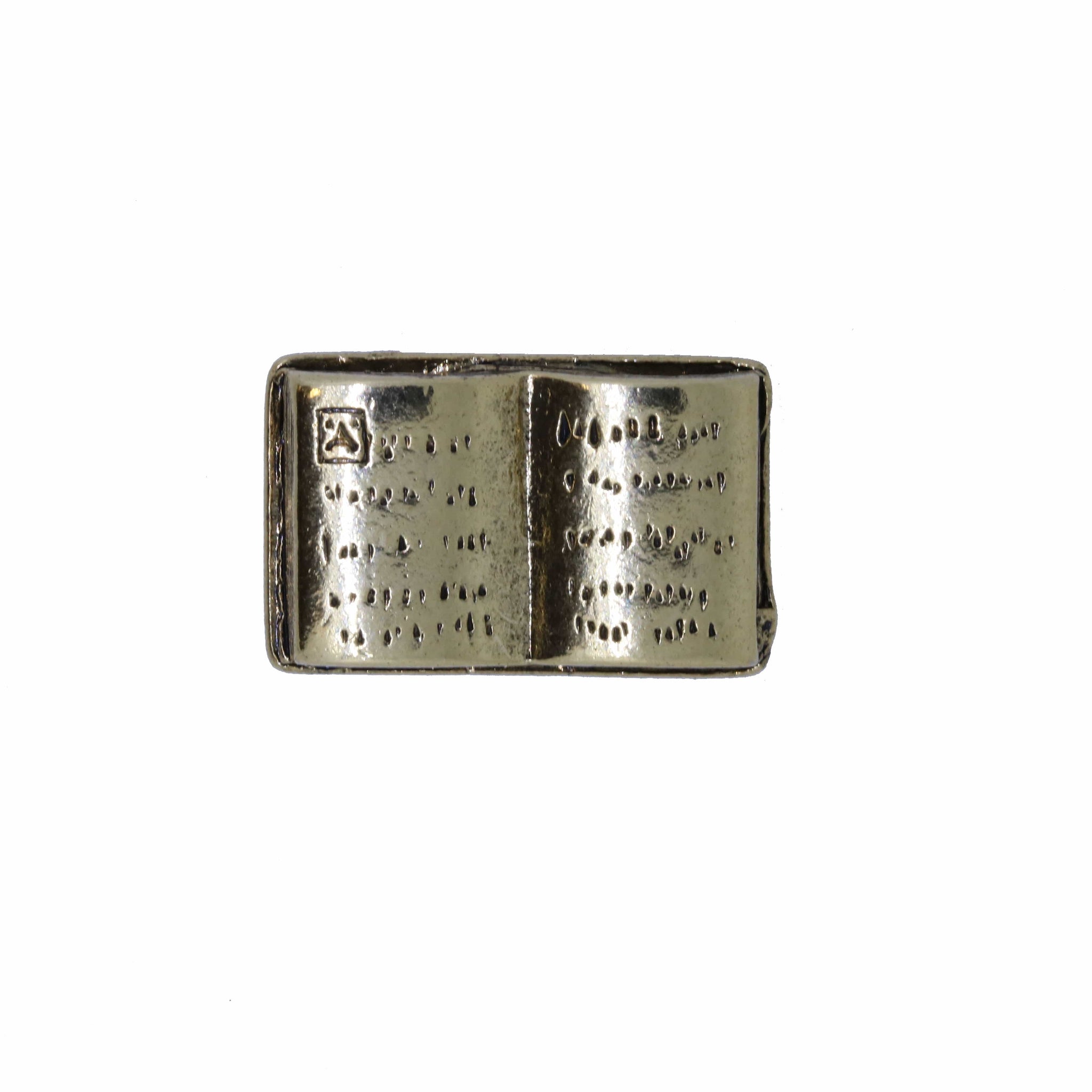 Book Gold Lapel Pin
