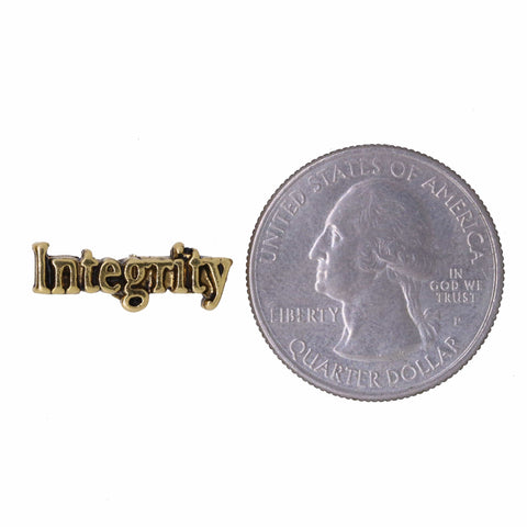 Integrity Gold Lapel Pin