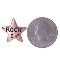 Rockstar Copper Lapel Pin