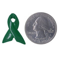 Green Awareness Ribbon Lapel Pins