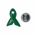 Green Awareness Ribbon Lapel Pins