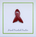 Red Awareness Ribbon Lapel Pins