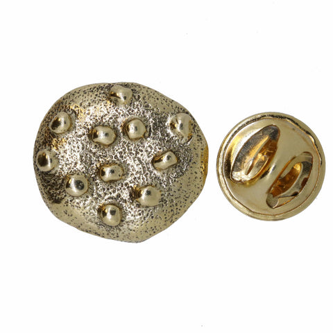 Cookie Gold Lapel Pin