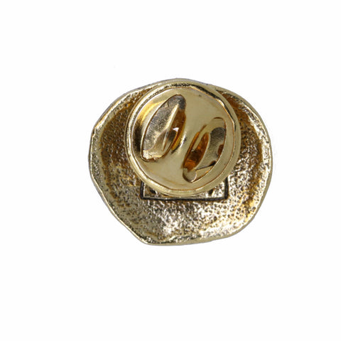 Cookie Gold Lapel Pin