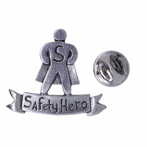 Safety Hero Lapel Pin