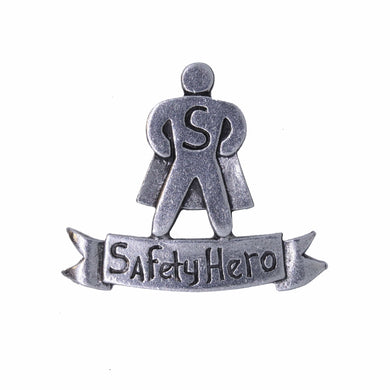 Safety Hero Lapel Pin | lapelpinplanet