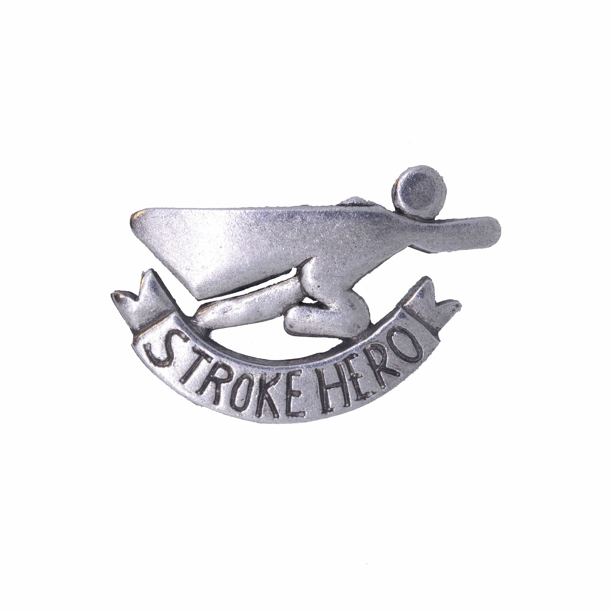 Stroke Hero Lapel Pin