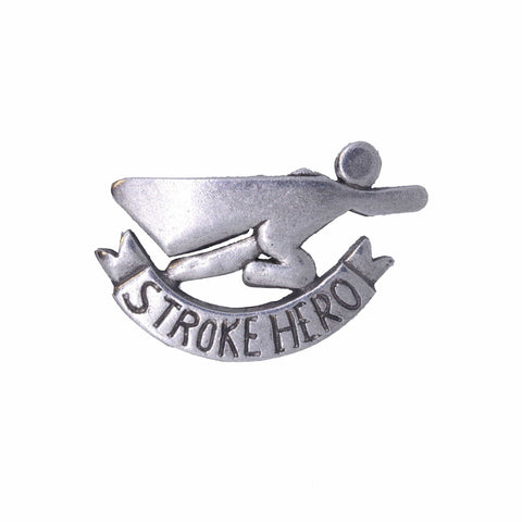 Stroke Hero Lapel Pin
