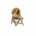 Folding Chair Gold Lapel Pin