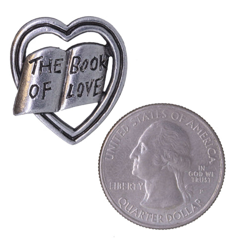 Book of Love Lapel Pin