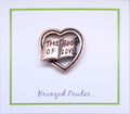 Book of Love Copper Lapel Pin