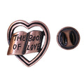 Book of Love Copper Lapel Pin