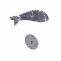 Fish Skeleton Lapel Pin