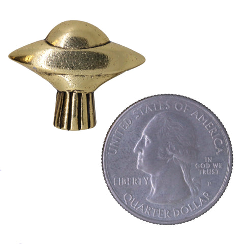 U.F.O. Gold Lapel Pin