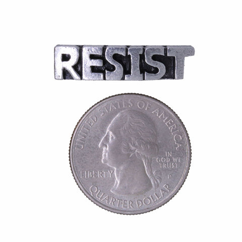 Resist Lapel Pin