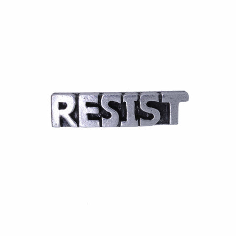 Resist Lapel Pin