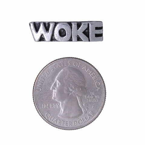 Woke Lapel Pin