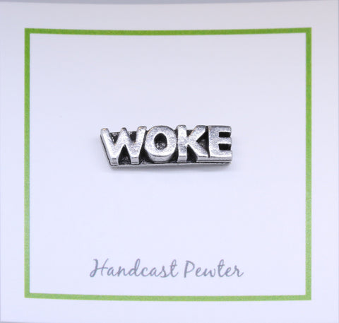 Woke Lapel Pin