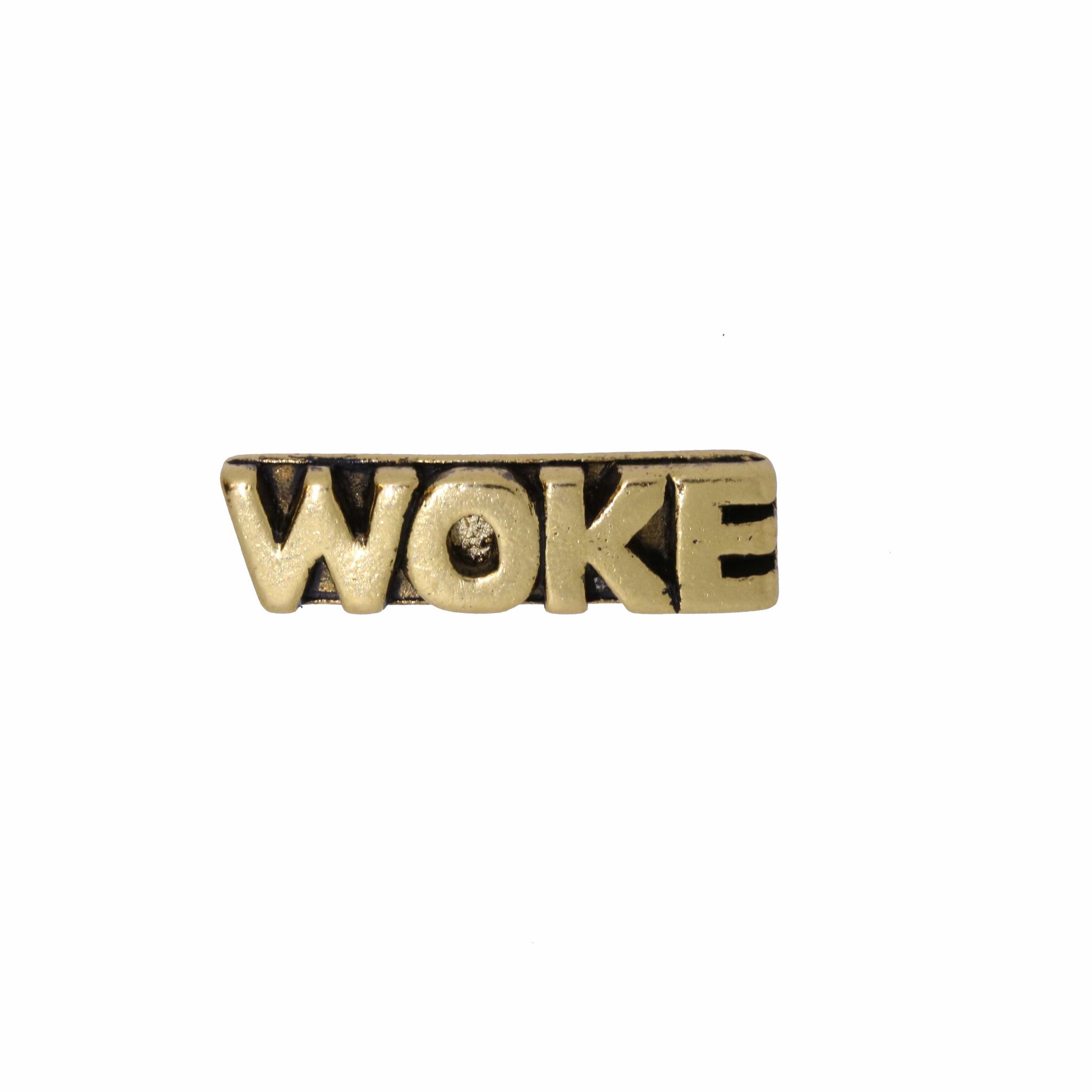Woke Gold Lapel Pin