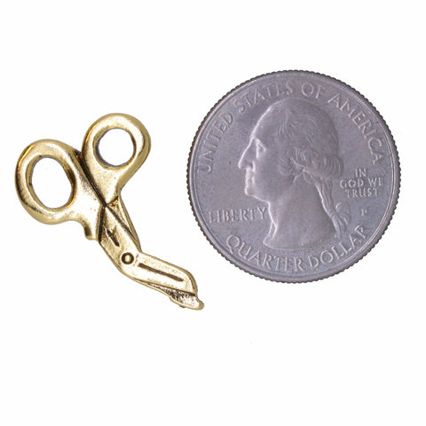 Trauma Shears Gold Lapel Pin