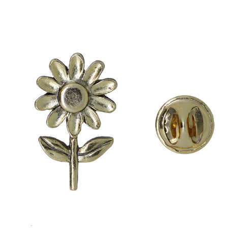 Daisy Gold Lapel Pin