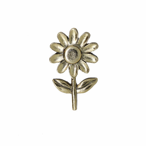 Daisy Gold Lapel Pin
