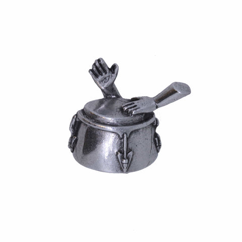 Conga Drum with Hands Lapel Pin