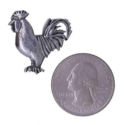 Rooster Lapel Pin