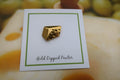 Cheese Gold Lapel Pin