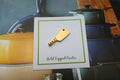 Cleaver Gold Lapel Pin