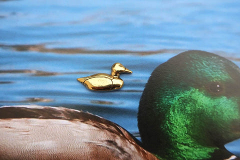 Mallard Gold Lapel Pin