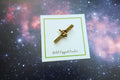 Satellite Gold Lapel Pin