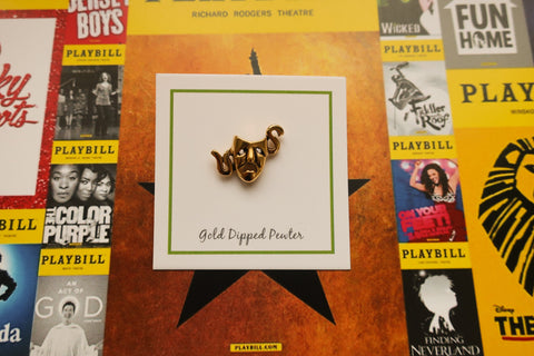 Tragedy Gold Lapel Pin